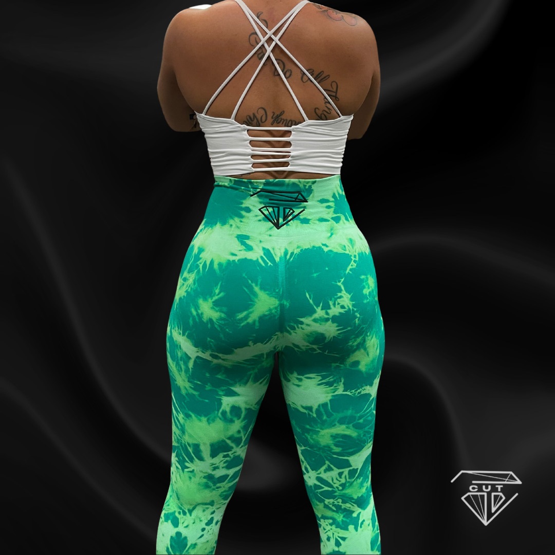 Green Tie Dye Set