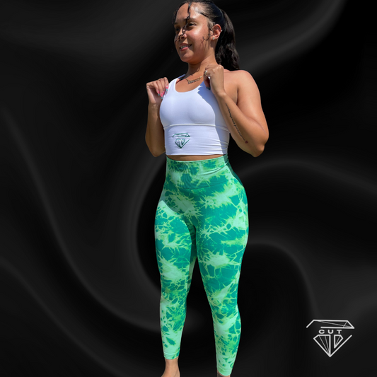 Green Tie Dye Set